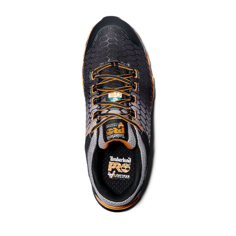 Tenisi Timberland Barbati Gri/Negrii - Pro® Powertrain Sport Alloy Toe Work - Romania - DKPAGI602